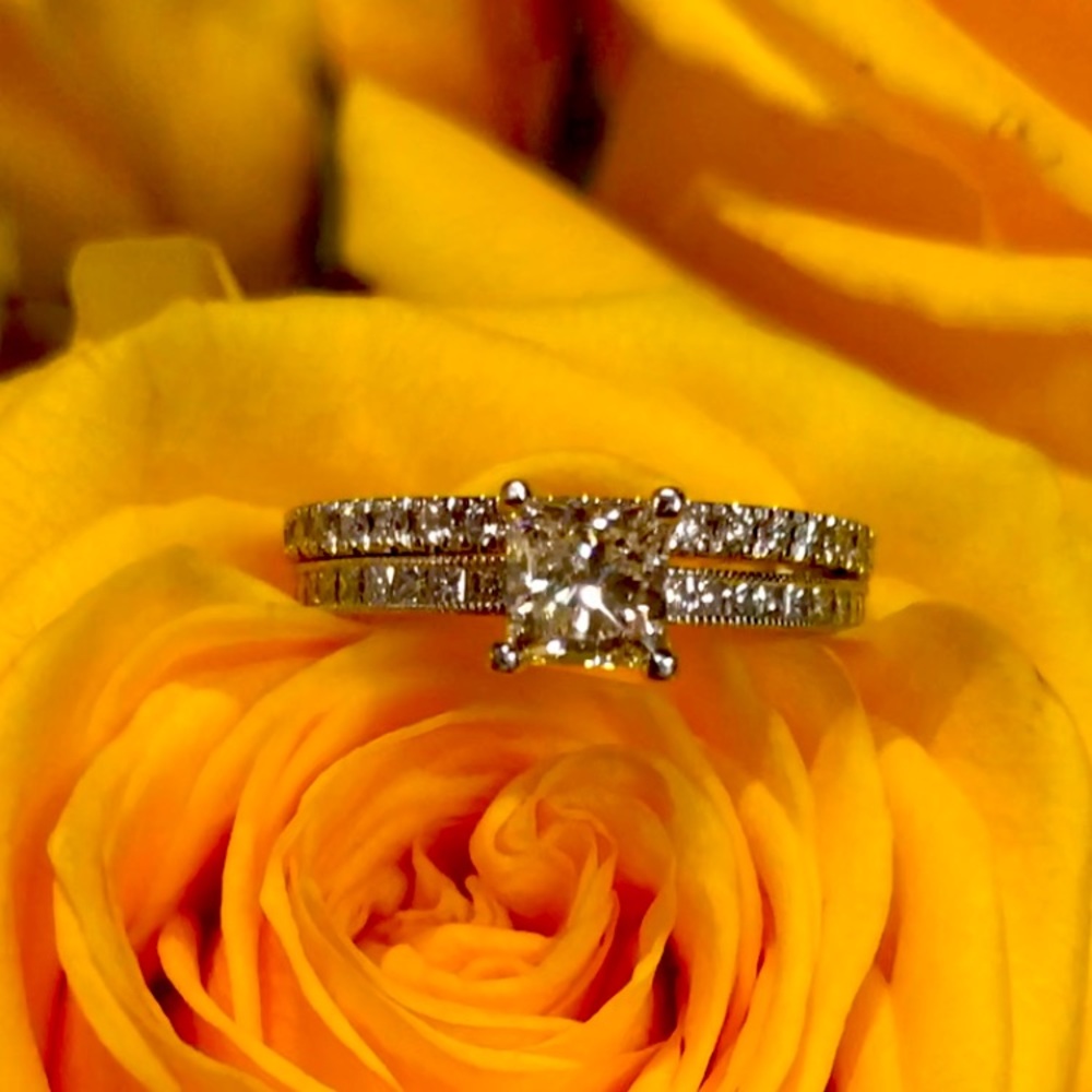 Diamond Engagement Ring. Wedding band not included